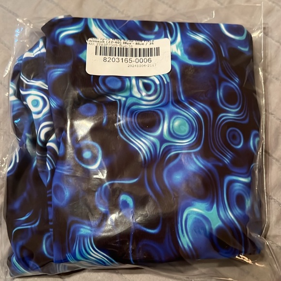 iSwim Spirit Wide Strap One Piece Swimsuit - Picture 3 of 3